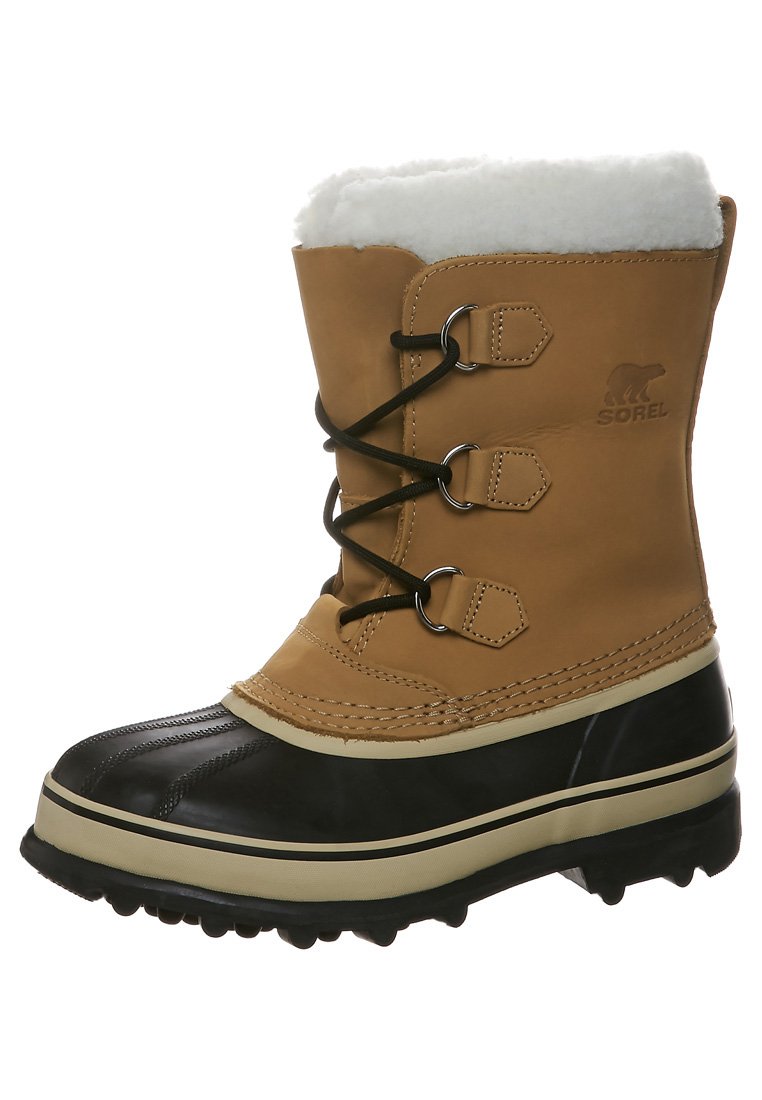 Зимние ботинки Youth Caribou Sorel, бежевый зимние сапоги sorel caribou коричневый