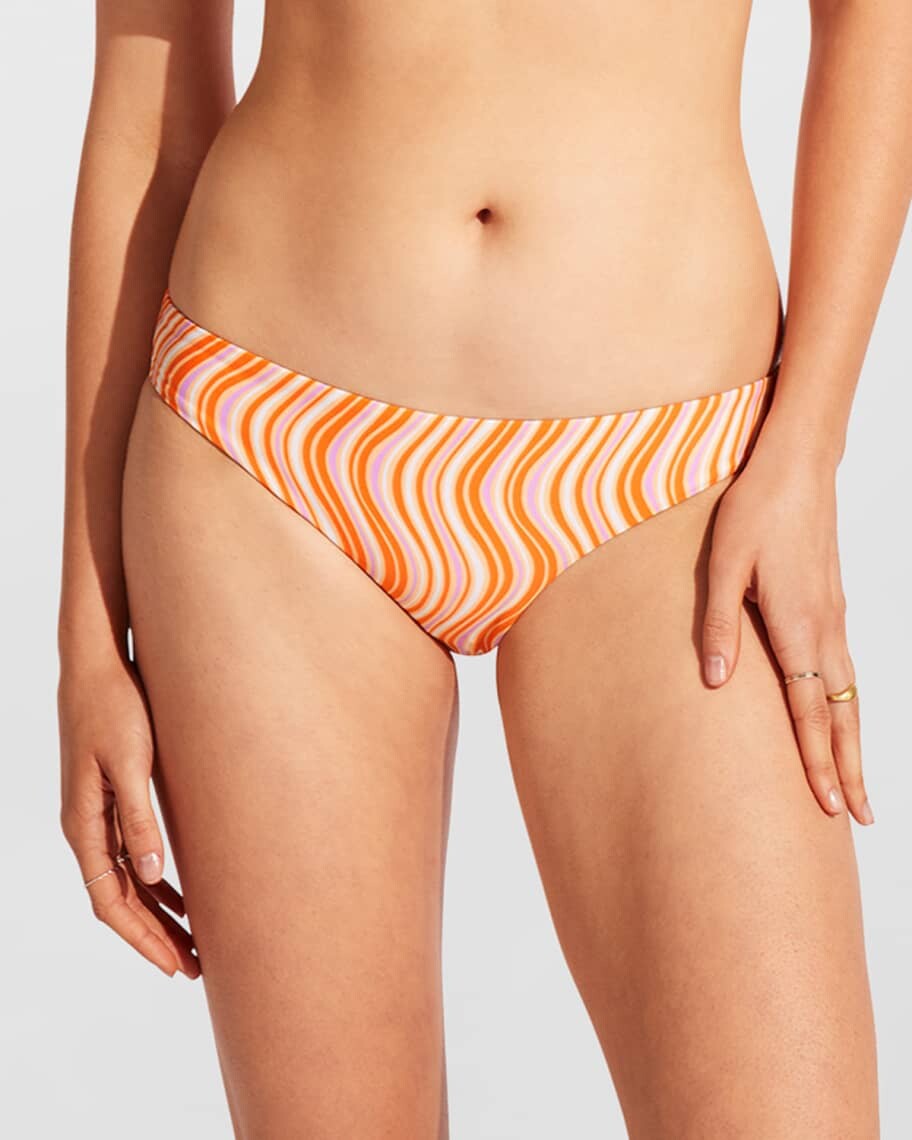 

Плавки бикини с заниженной талией Seafolly, Оранжевый