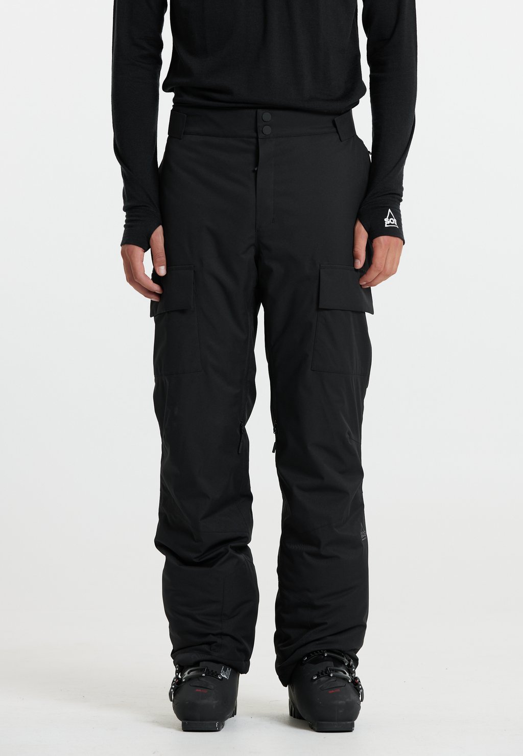 Лыжные брюки SOS, цвет black