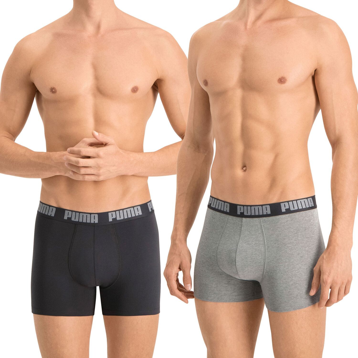 

Боксеры Puma Boxershorts 4 шт, цвет Schwarz / Grau melange
