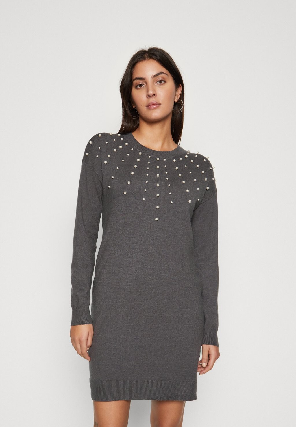 

Платье-футляр VILA VIPEARLA PEARL DRESS, цвет dark grey