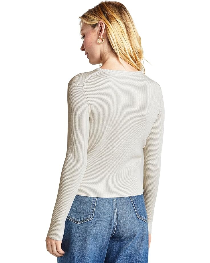 

Свитер Splendid Peyton Lurex Sweater, цвет White Sand