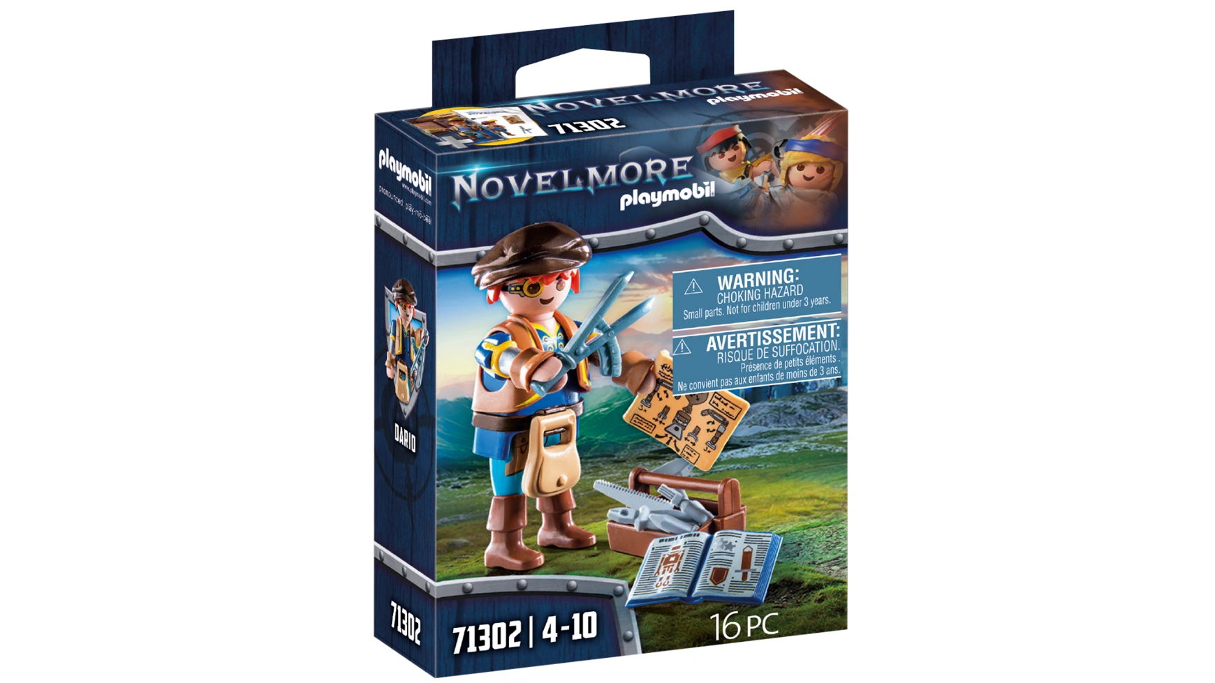 цена Novelmore дарио с инструментами Playmobil