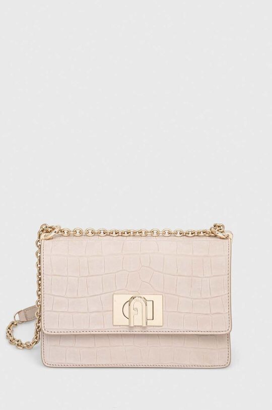 

Кожаная сумка 1927 года. Furla, бежевый