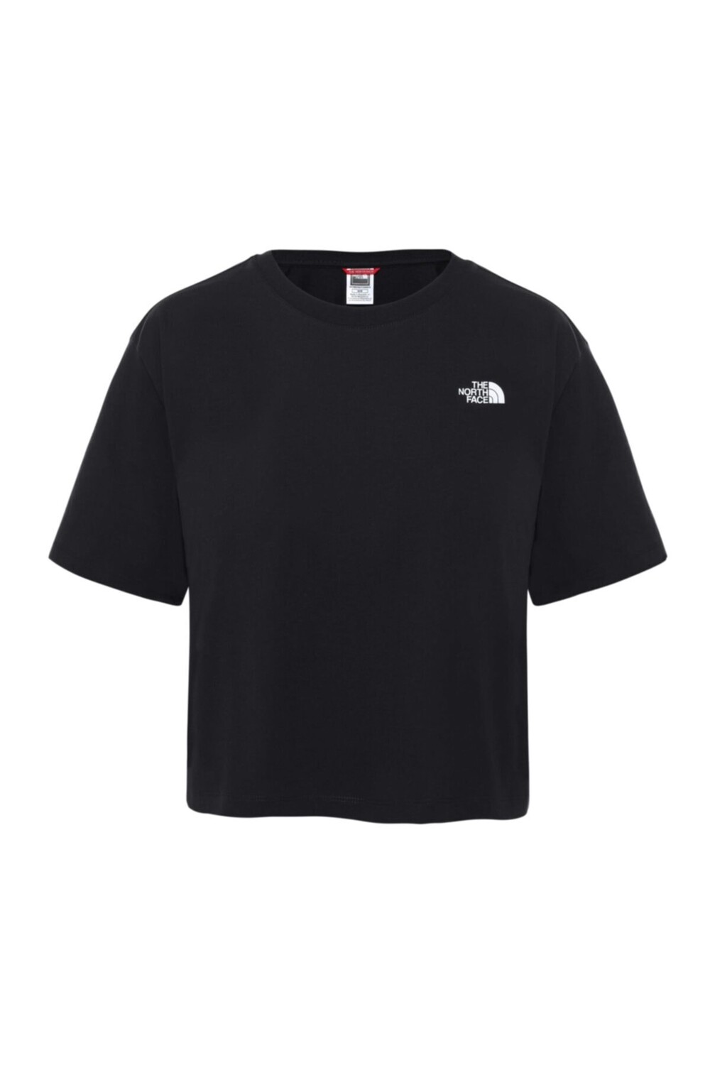 

Женская черная футболка THE NORTH FACE, черный
