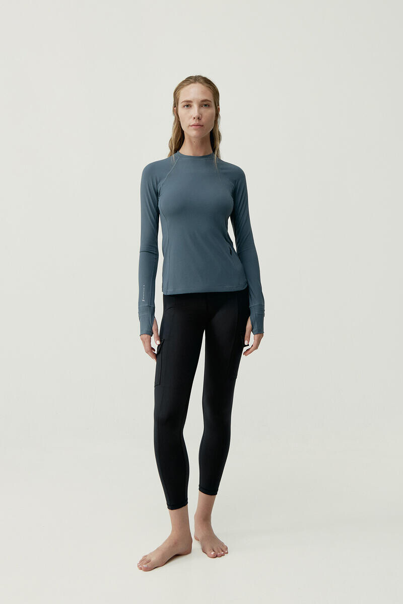 

Футболка Xela Stormy Grey Born Living Yoga, синий