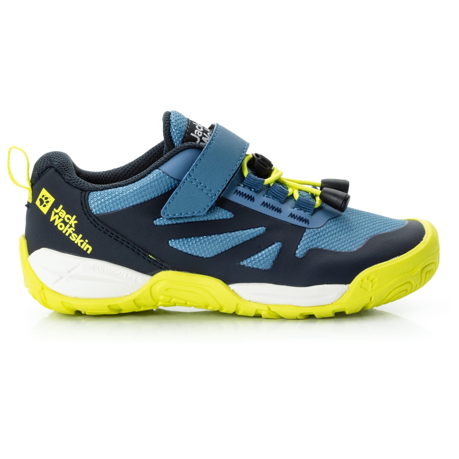 Мультиспортивная обувь Jack Wolfskin Kid's Villi Action Low, цвет Elemental Blue