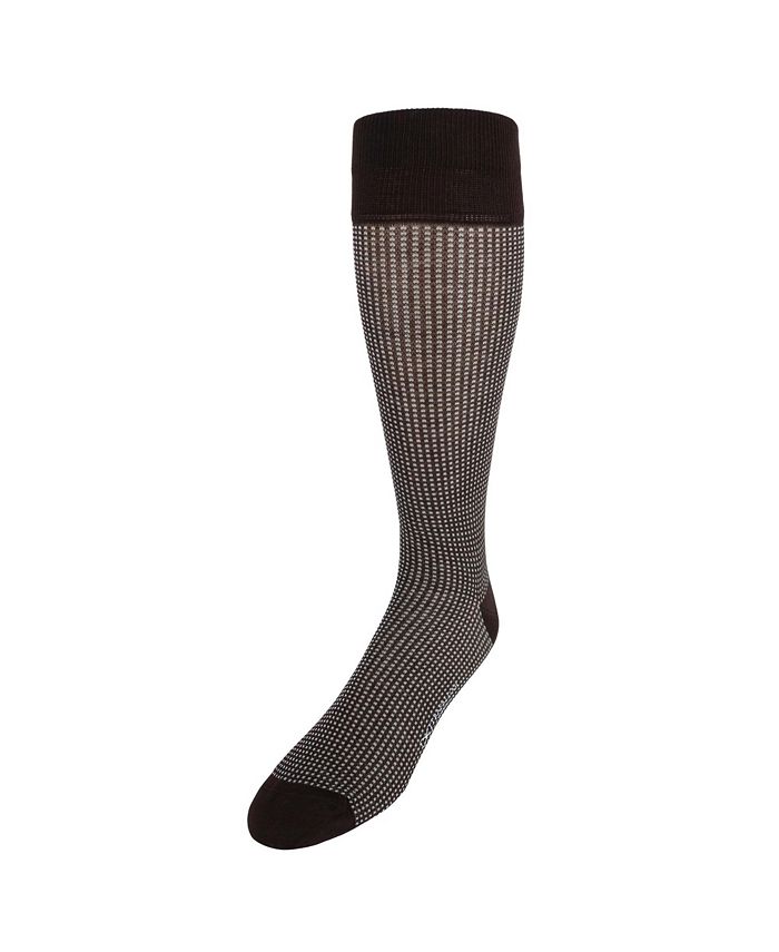 Носки до середины икры из мерсеризованного хлопка с дизайном Gerald Box TRAFALGAR, коричневый носки до середины икры digital tabi носки с двумя пальцами нескользящие стильные дышащие