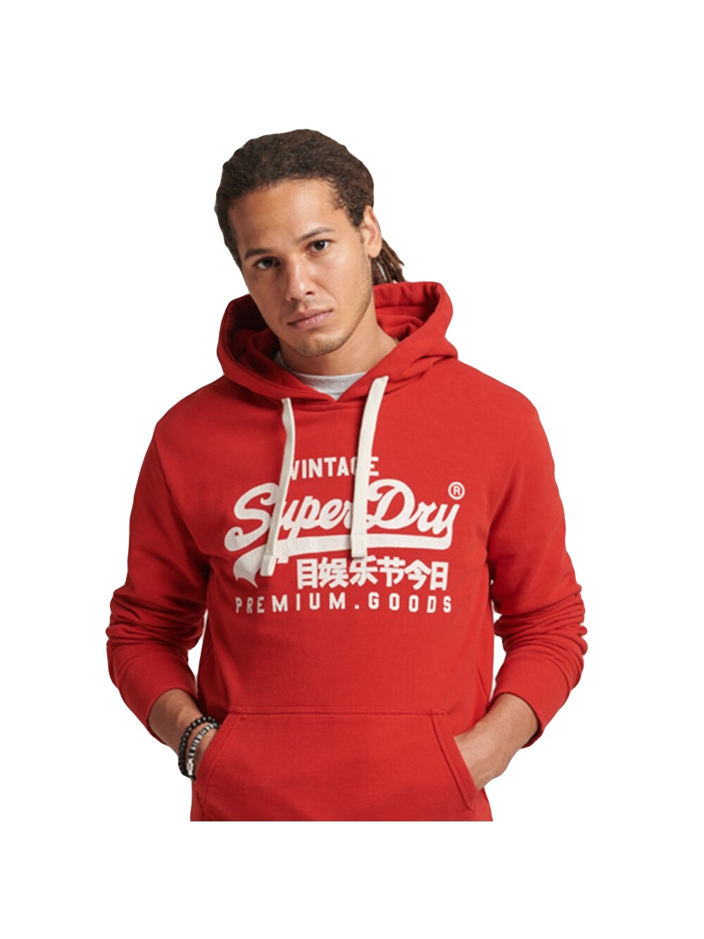 

Толстовка с винтажным логотипом heritage Superdry, красный