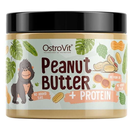 OstroVit, Крем арахисовый с протеином - 500 г