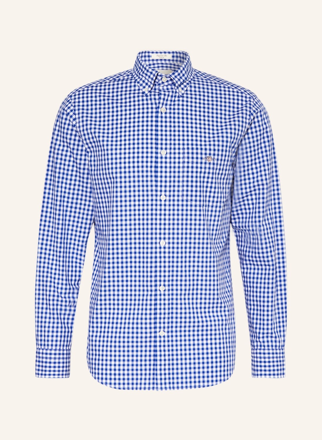 

Рубашка GANT Regular Fit, синий