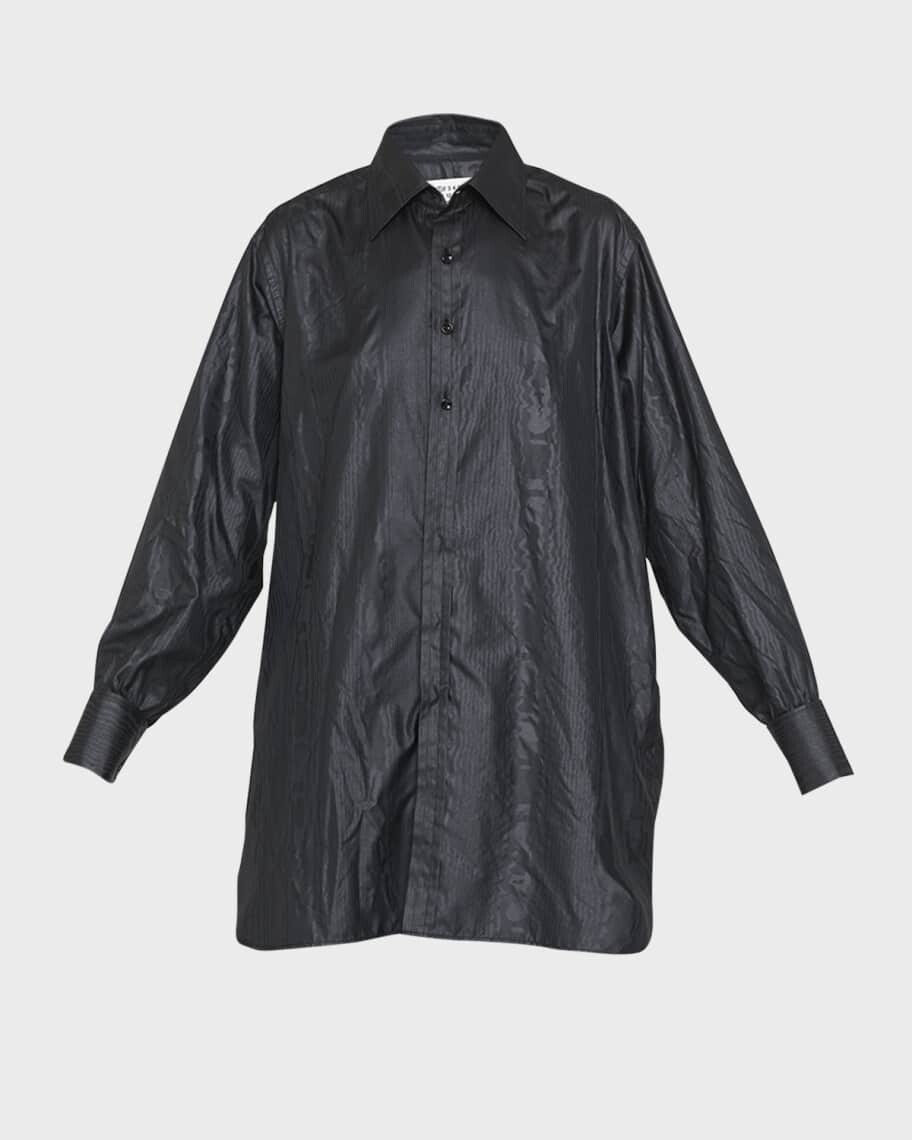 

Блузка-туника оверсайз с пуговицами спереди Maison Margiela