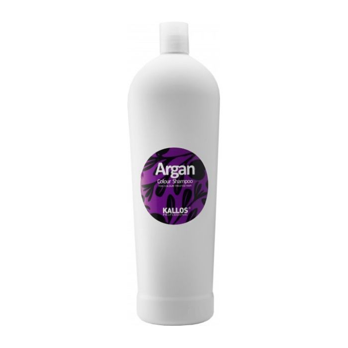 Шампунь KJMN Champú Argán Color Kallos, 1000 ml мультивитаминный шампунь для волос kallos cosmetics kjmn multivitamin shampoo 1 л