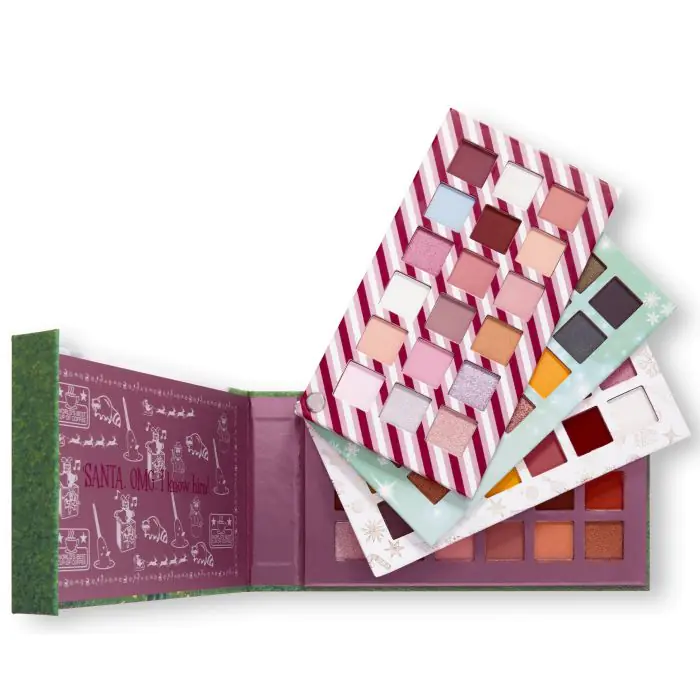 

Тени для век elf paleta de sombras omg palette book collection I Heart Revolution, цвет multicolor