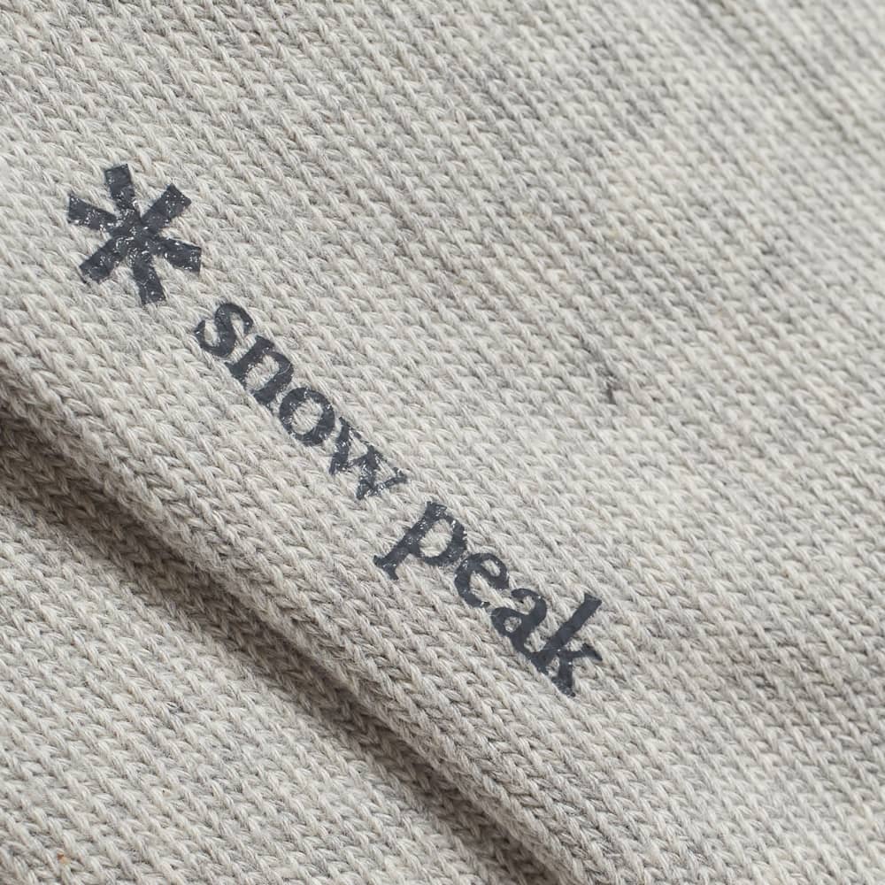 цена Носки Snow Peak из переработанного хлопка