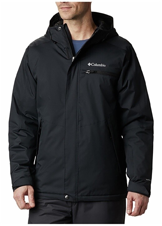 

Черная мужская термолыжная куртка Regular Fit Columbia, Черный