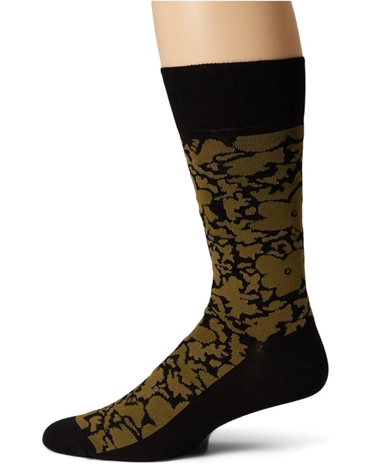 

Носки Paul Smith Socks Floral, черный