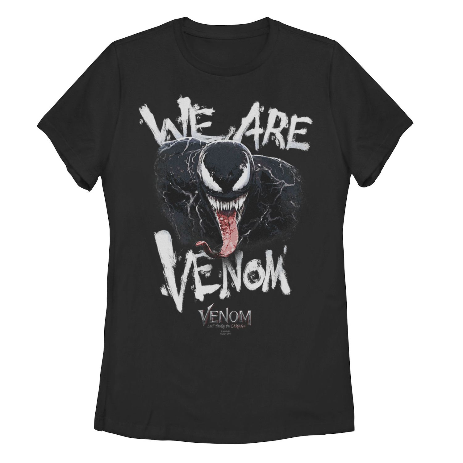 Футболка Marvel Venom для юниоров: Let There Be Carnage We Are Venom Close Up Licensed Character фигурка funko pop marvel venom let there be carnage – carnage bobble head 9 5 см