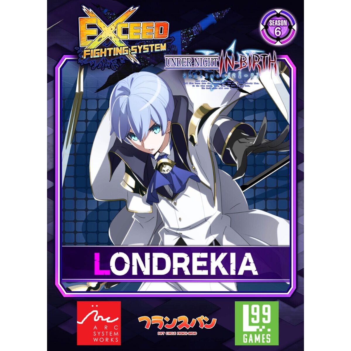 

Настольная игра Exceed Fighting System Under Night In-Birth Londrekia Solo Fighter Game