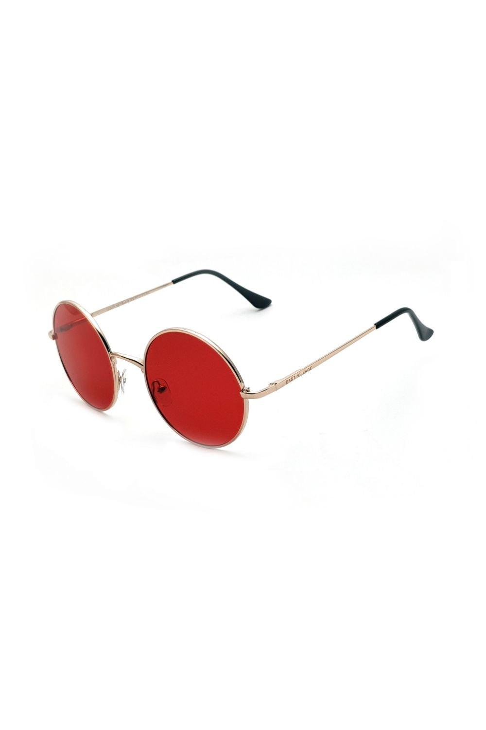солнцезащитные очки авиаторы jordan east village черный Круглые солнцезащитные очки Journeyman East Village, серебро