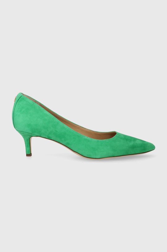 Замшевые туфли Adrienne Lauren Ralph Lauren, зеленый