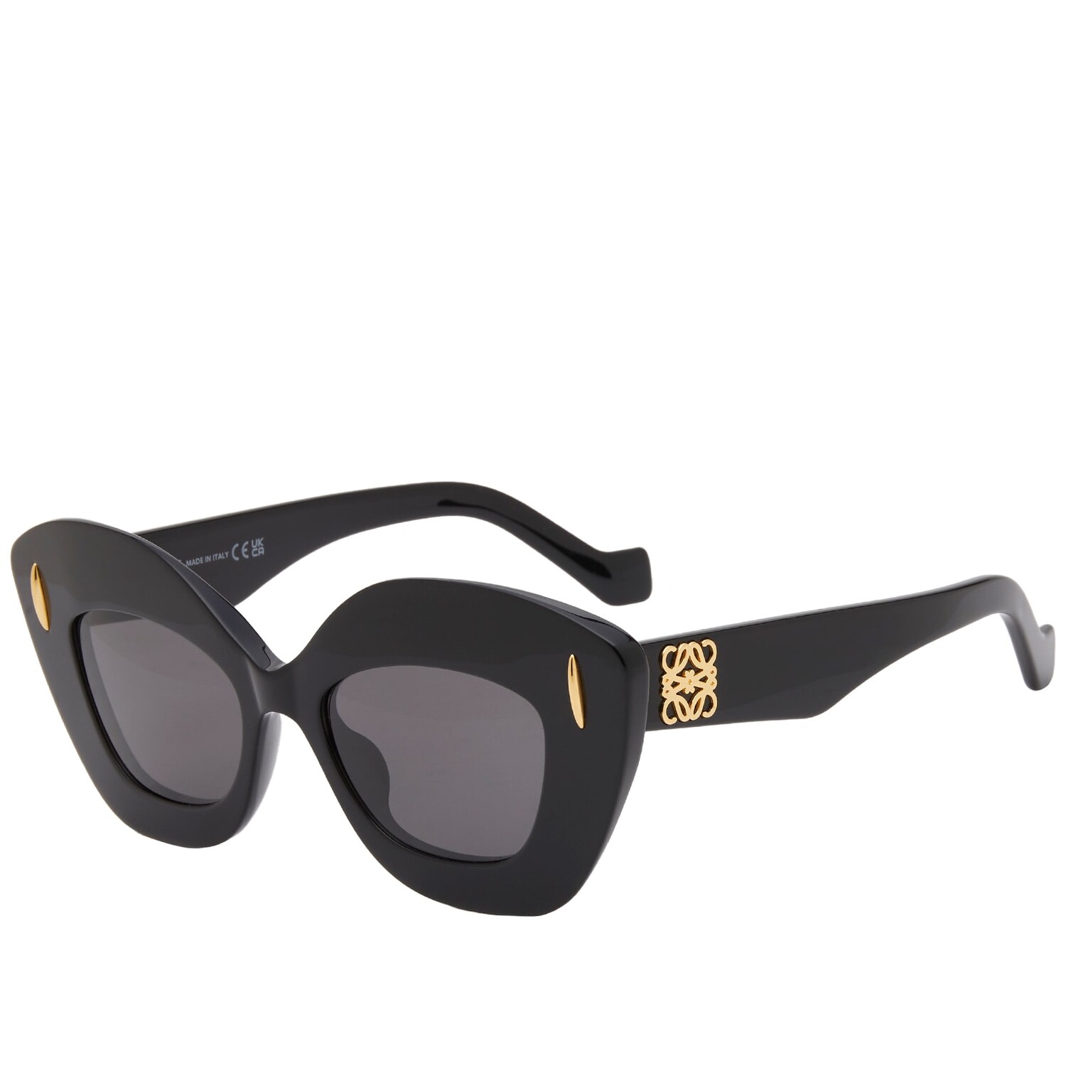 

Солнцезащитные очки Loewe Eyewear Anagram Sunglasses, черный