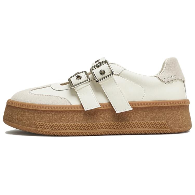 

Кроссовки для образа жизни Женские низкие Basto, цвет Off White/Gray