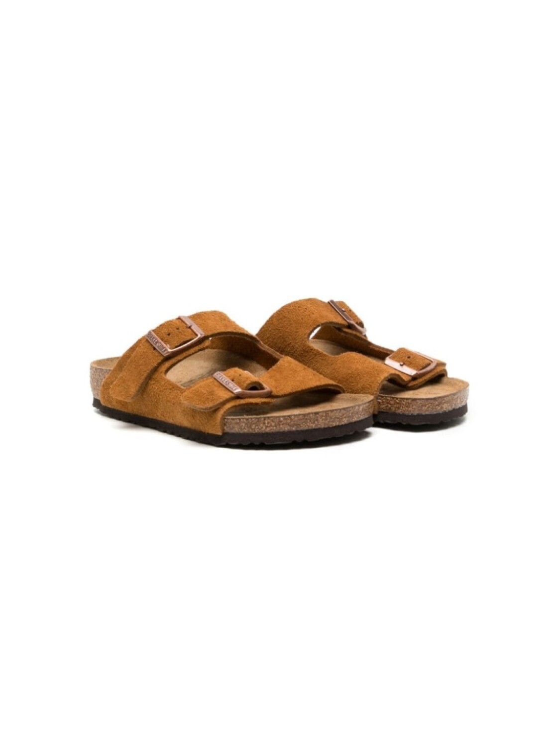 

Сандалии с открытым носком Birkenstock Kids, коричневый