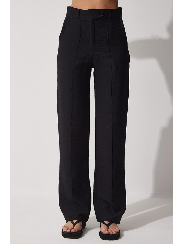 

Брюки Happiness Istanbul Leinen Hose, черный