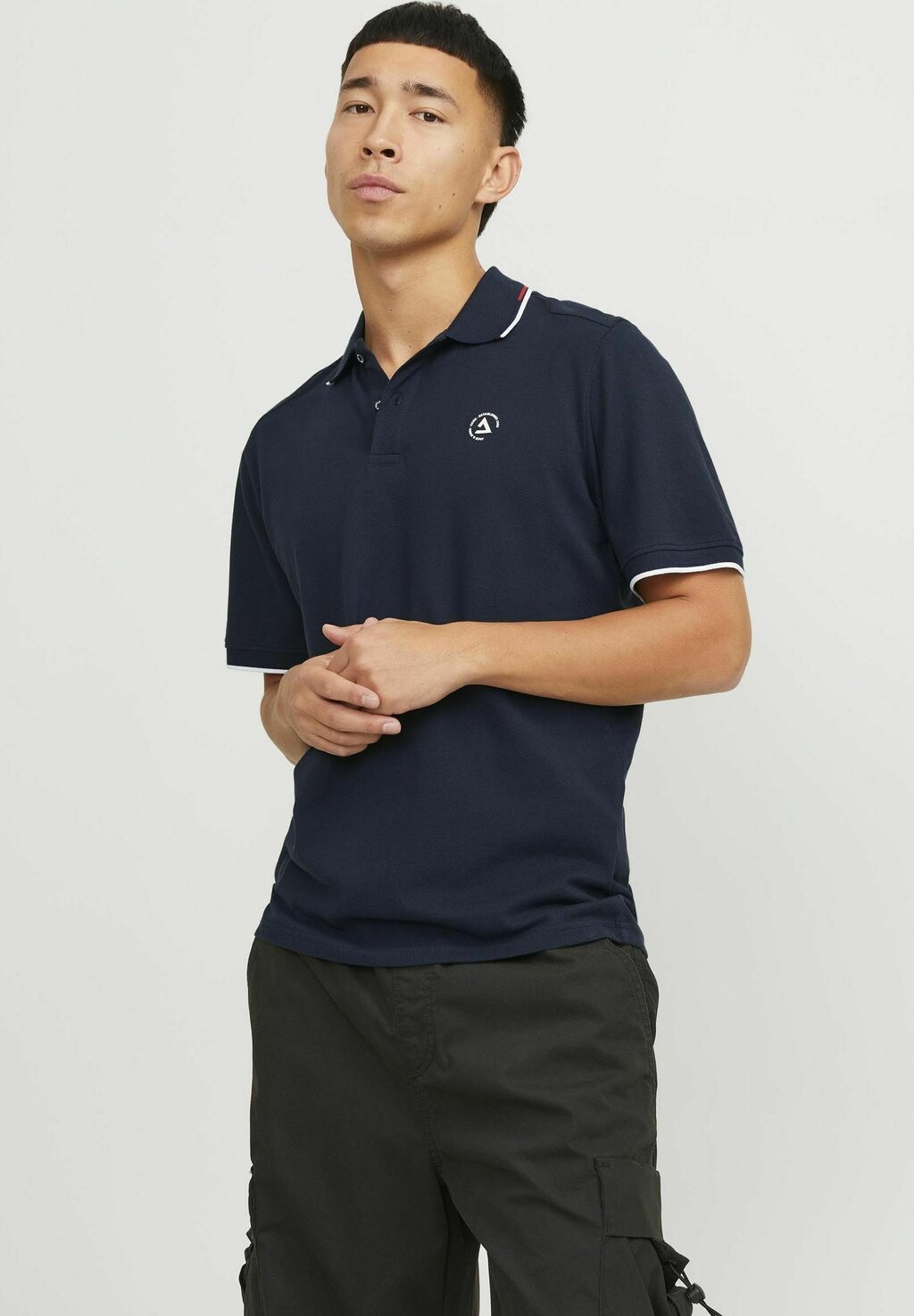 

Поло Jack & Jones, темно-синий