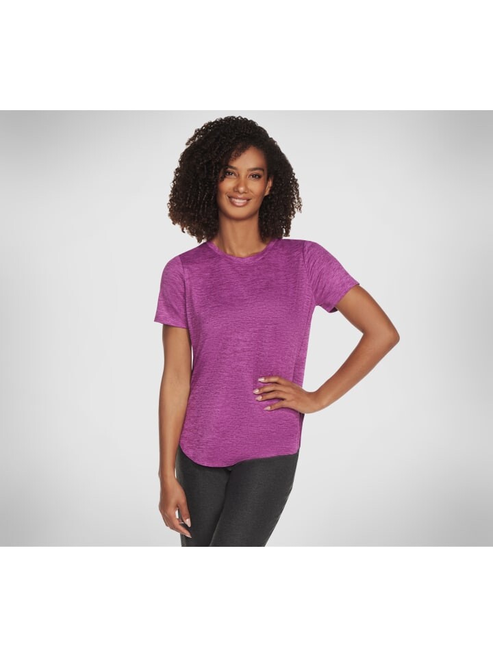 

Футболка Skechers s GODRI SWIFT TUNIC TEE, цвет violett/stockrose