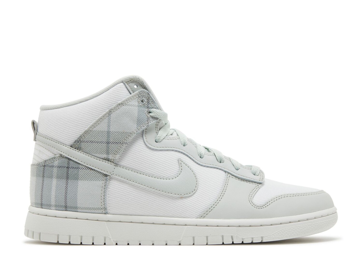 

Кроссовки Nike Dunk High Se 'Mint Plaid', зеленый, Зеленый;серый