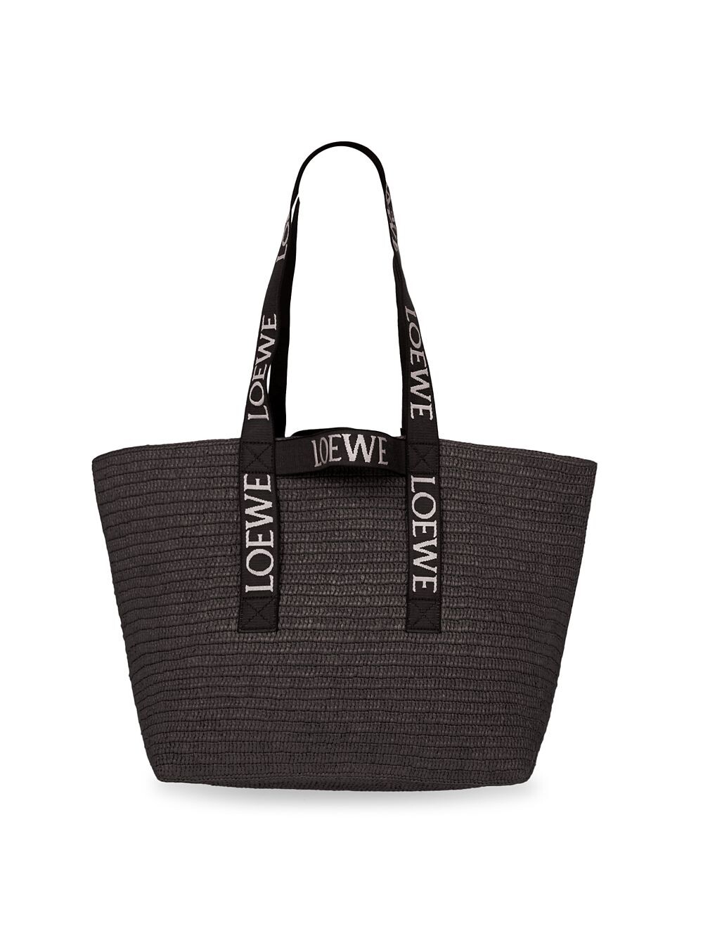 

Сумка-шоппер LOEWE x Paula's Ibiza Fold с логотипом и ремешком Loewe, черный