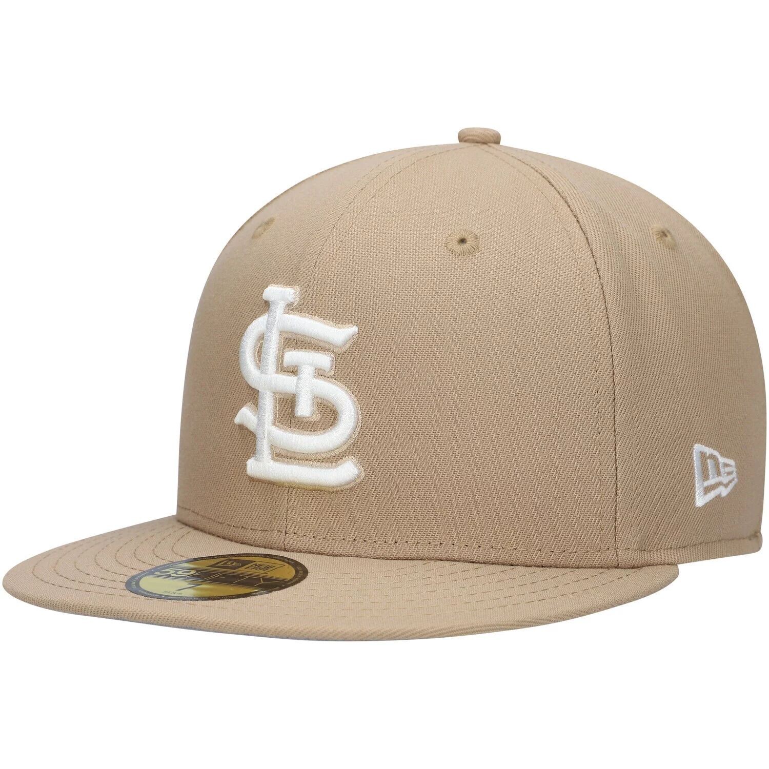 

Мужская приталенная шляпа New Era цвета хаки St. Louis Cardinals 59FIFTY