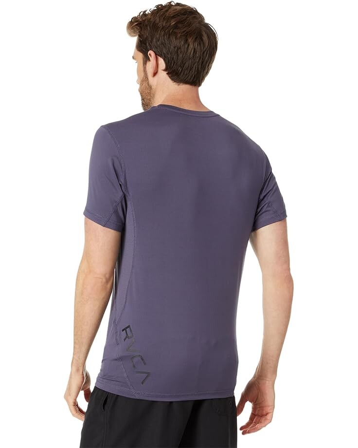 

Топ RVCA VA Sport Vent Short Sleeve Top, цвет Gray Purple