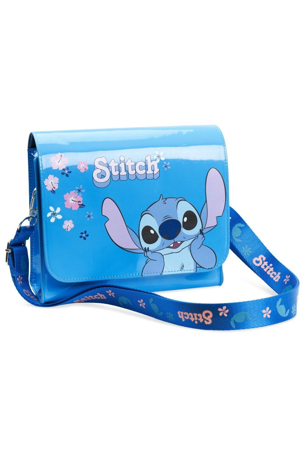Стежковая сумка через плечо Disney, мультиколор ручная сумка через плечо miniso disney plush season series puffy cartoon bag stitch синий
