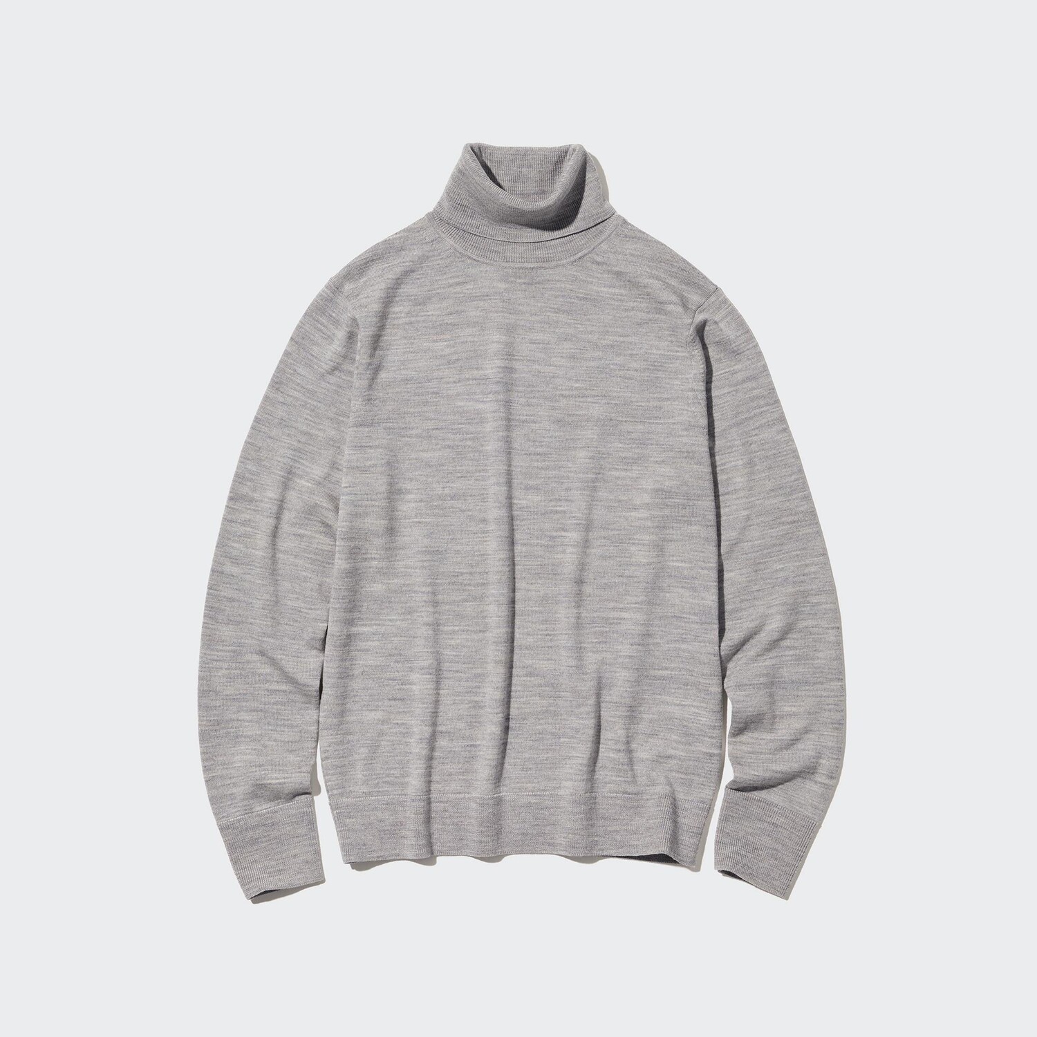 

Джемпер из 100% тонкого мериноса UNIQLO, серый