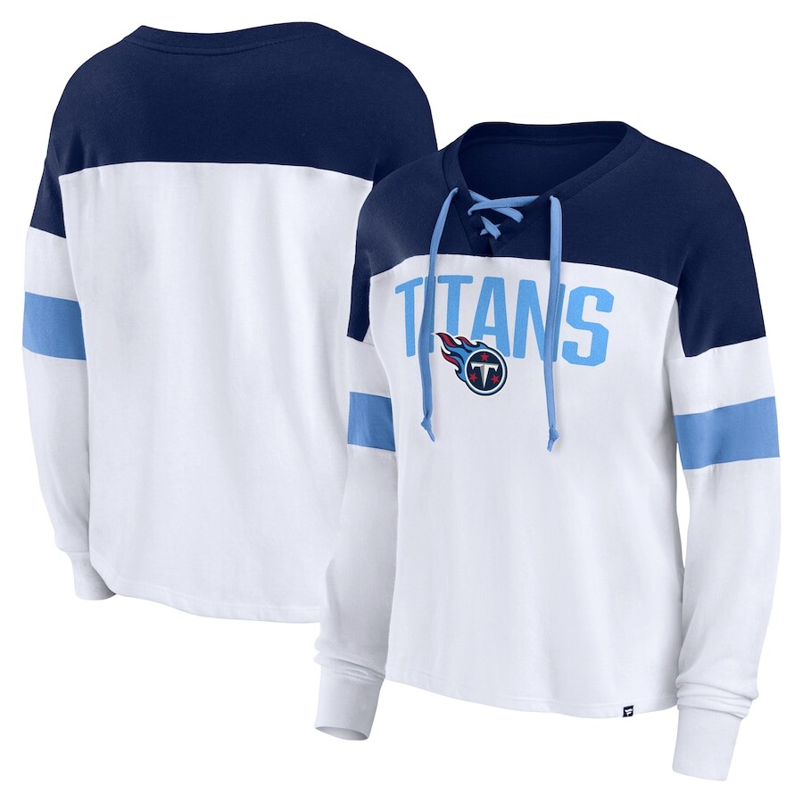 

Футболка с длинным рукавом Fanatics Branded Tennessee Titans, белый