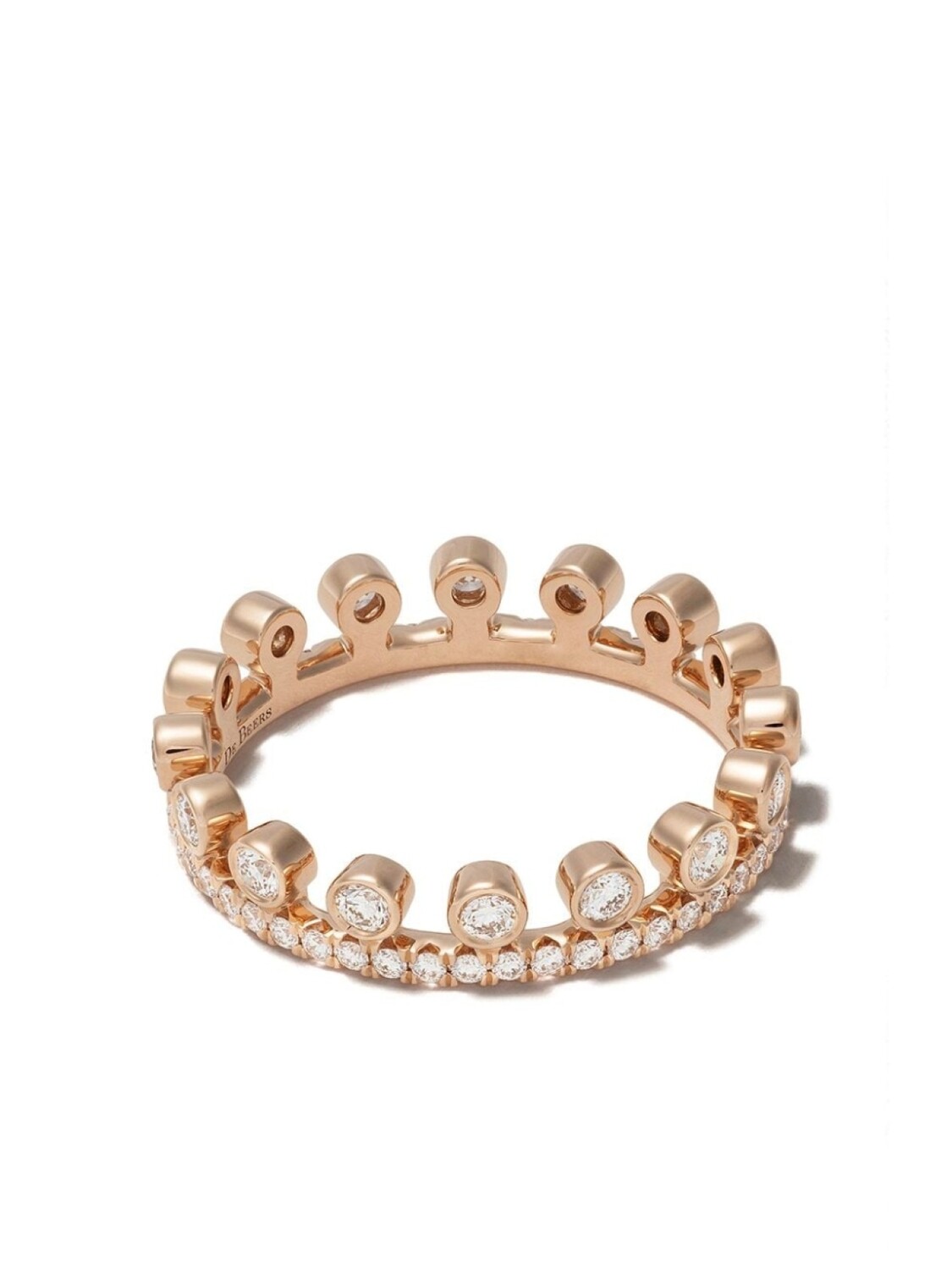 

Кольцо Dewdrop из розового золота с бриллиантами De Beers Jewellers, розовый
