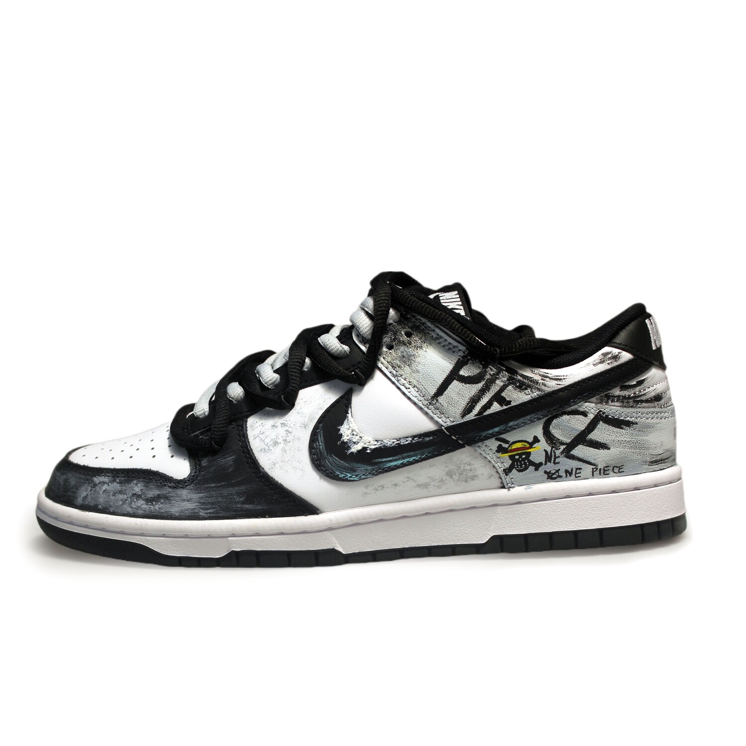 

Кроссовки Nike Dunk Skateboarding Shoes Men Low-top Black, черный