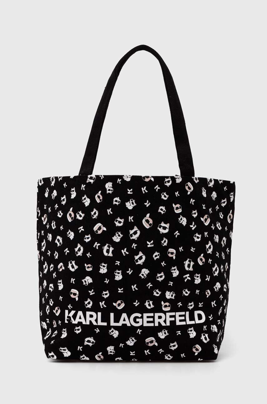 

Двусторонняя сумка Karl Lagerfeld, черный