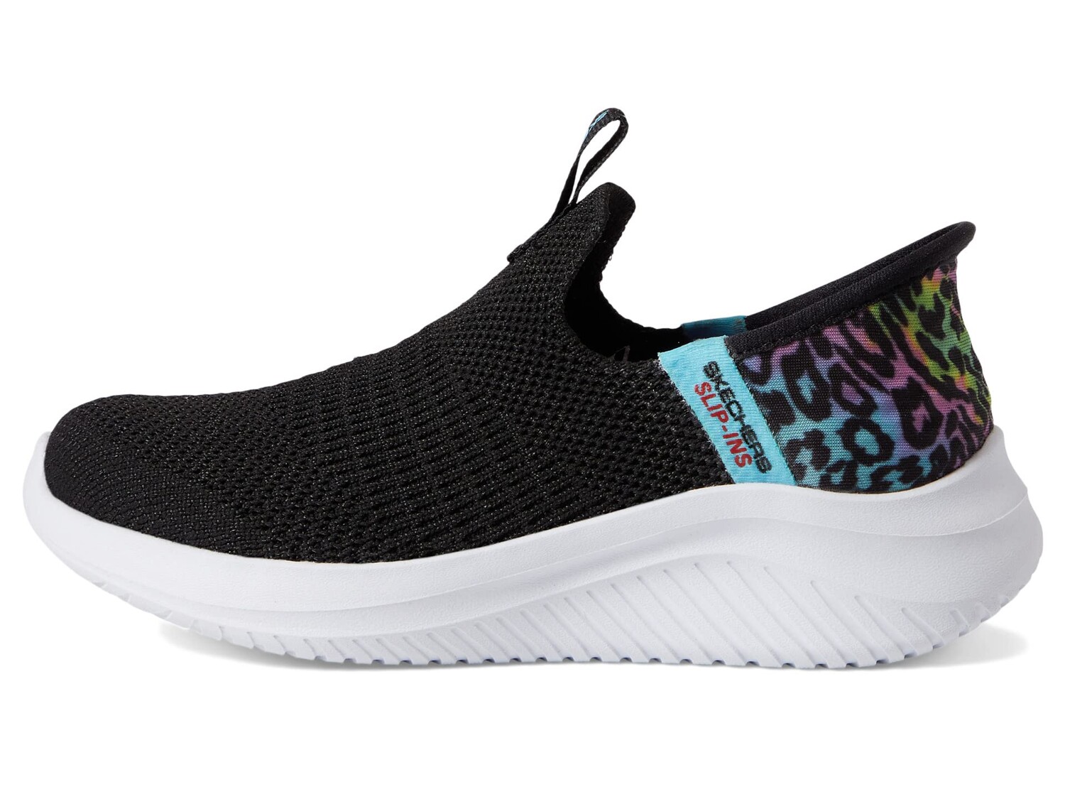 

Кроссовки SKECHERS KIDS Slip-Ins Stretch Fit-Ultra Flex 3.0 - Colory Wild 303801L (Little Kid/Big Kid)