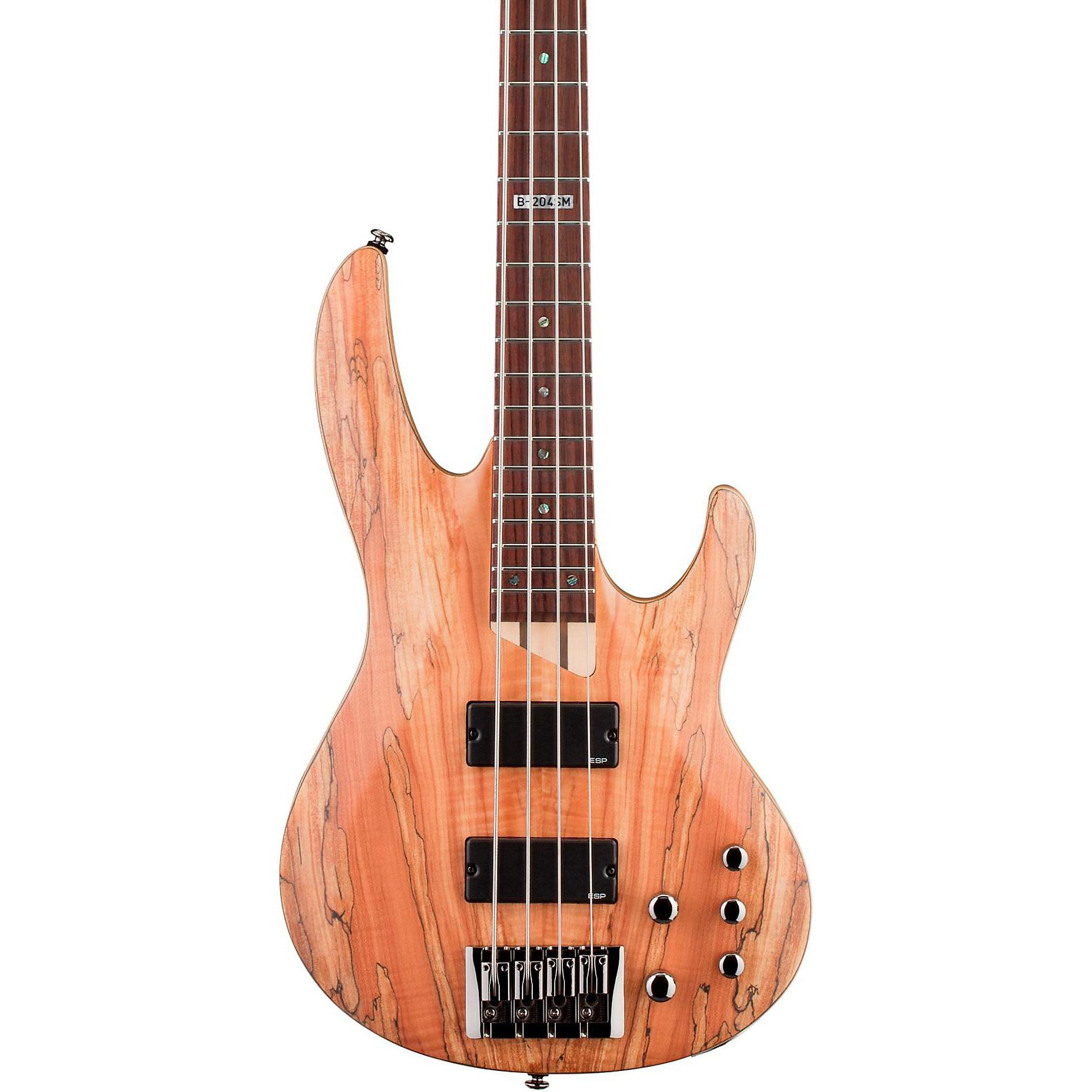 ESP LTD B-204SM Электрическая бас-гитара Satin Natural