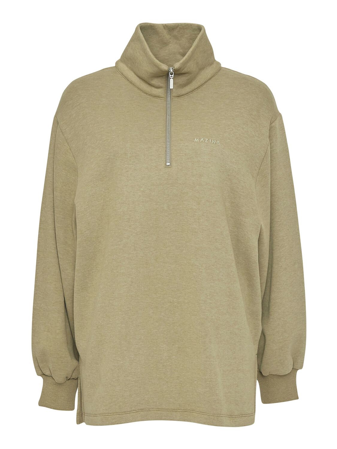 

Толстовка MAZINE Barry Half Zip, цвет moss mel.