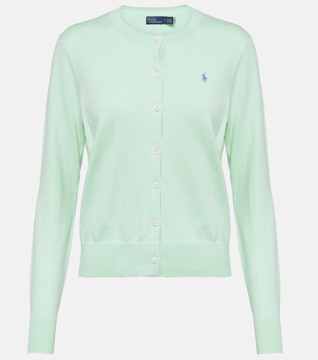 

Кардиган из смесового хлопка POLO RALPH LAUREN, зеленый