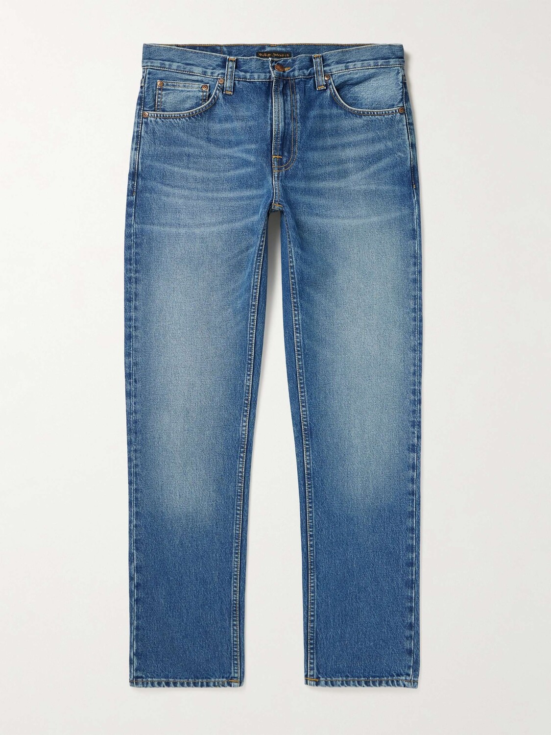 

Джинсы узкого кроя Gritty Jackson NUDIE JEANS, синий