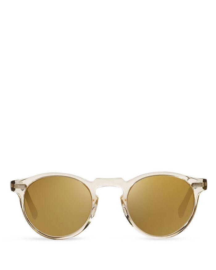 

Зеркальные солнцезащитные очки Gregory Peck, 47 мм Oliver Peoples