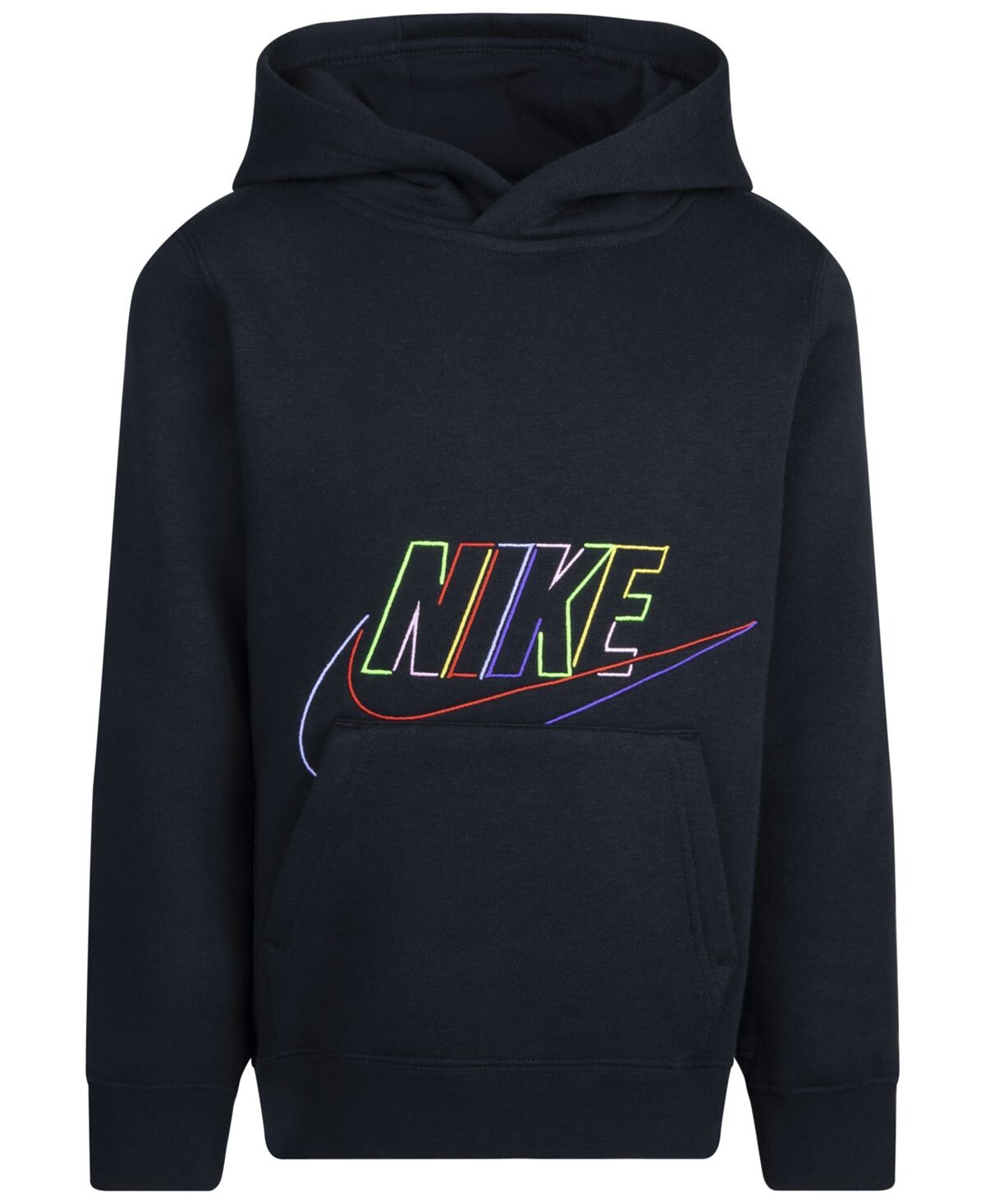 

Пуловер с капюшоном для маленьких мальчиков с длинными рукавами Nike