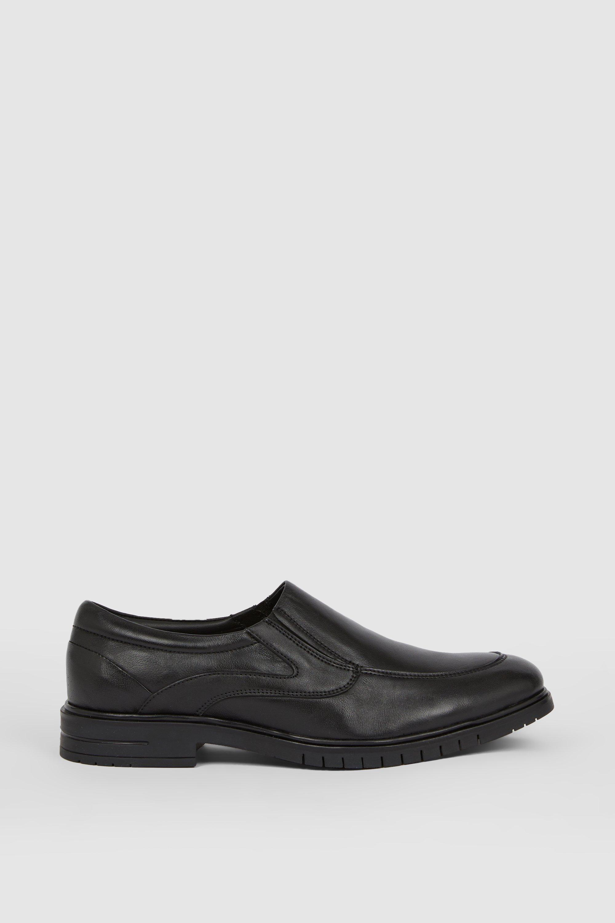 цена Кожаные повседневные туфли без шнуровки Airsoft Comfort Debenhams, черный