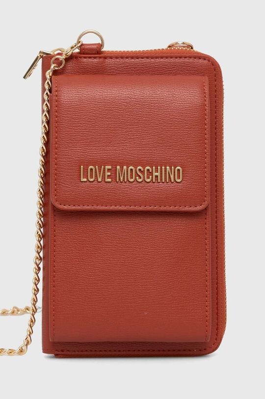 

Кошелек Love Moschino, оранжевый
